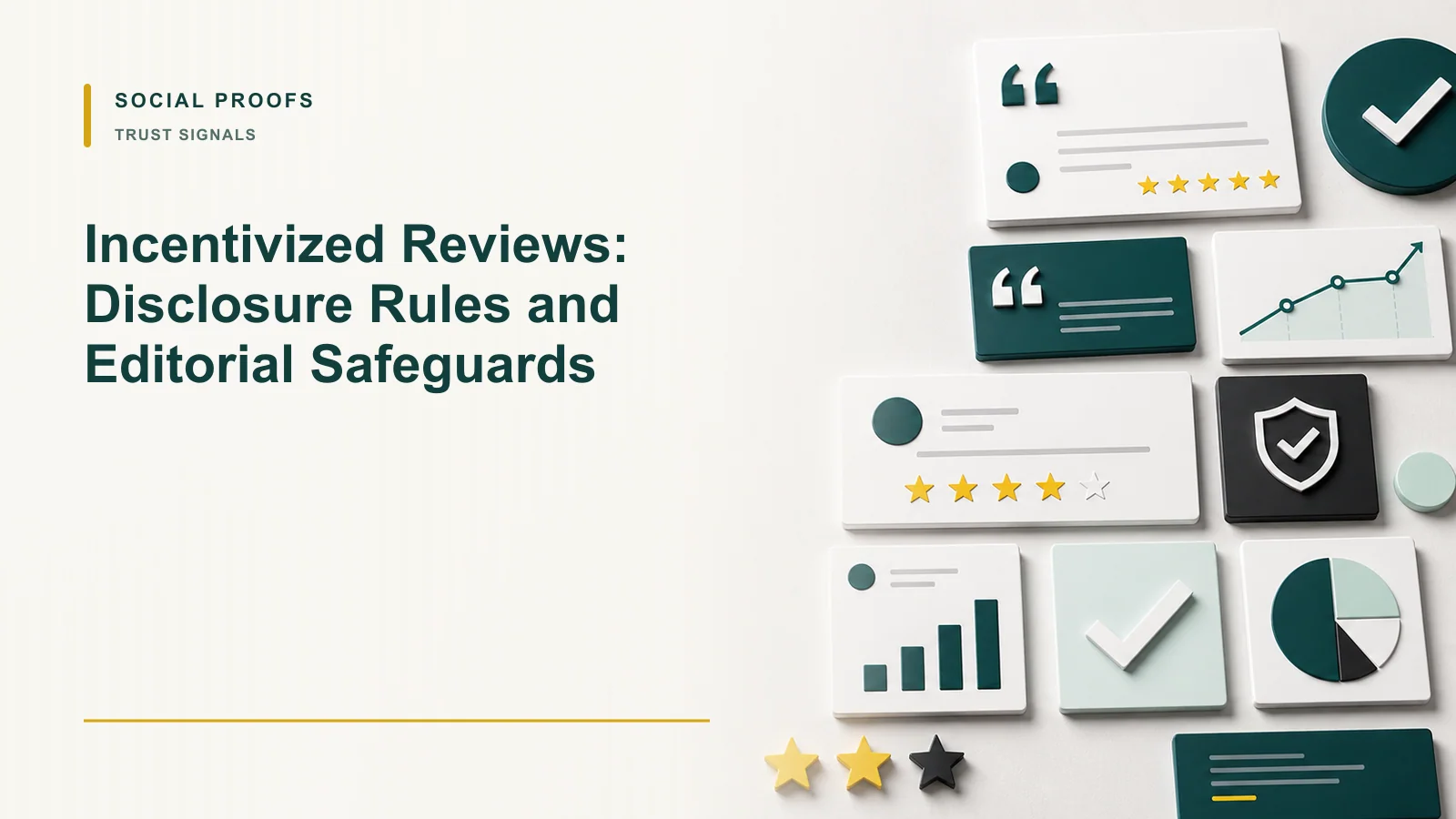 Incentivized Reviews: Disclosure and Editorial Safeguards — Trust Signals