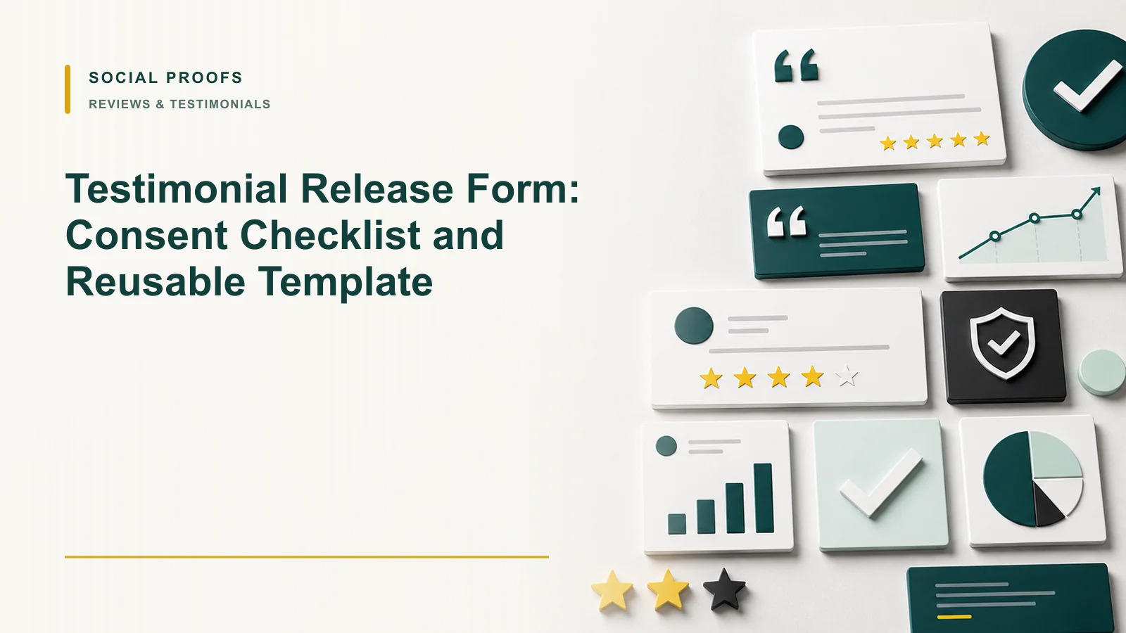 Testimonial Release Form: Consent and Usage Checklist — Reviews & Testimonials