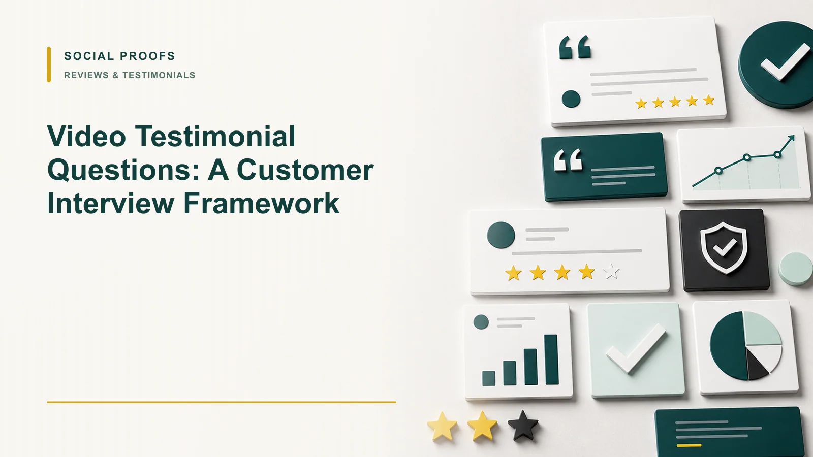 Video Testimonial Questions: A Customer Interview Framework — Reviews & Testimonials